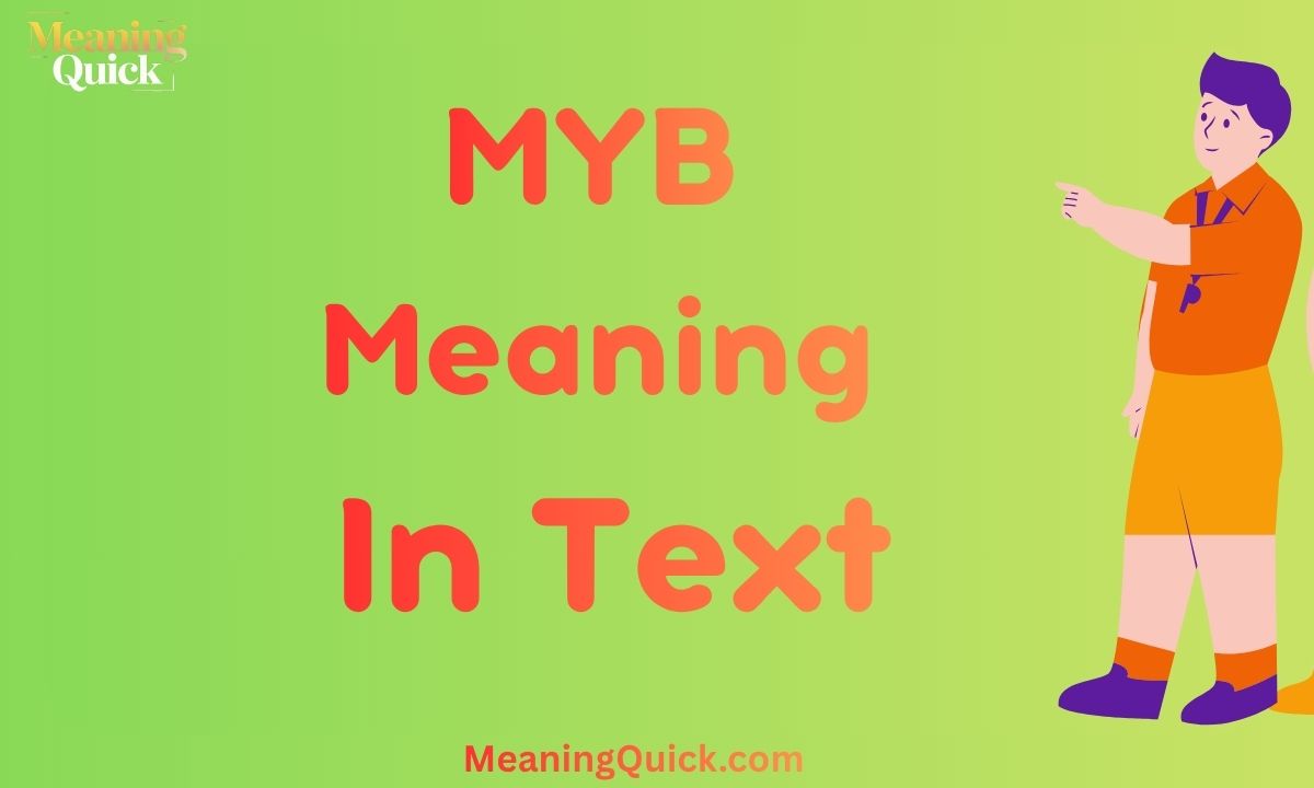 MYB Meaning In Text