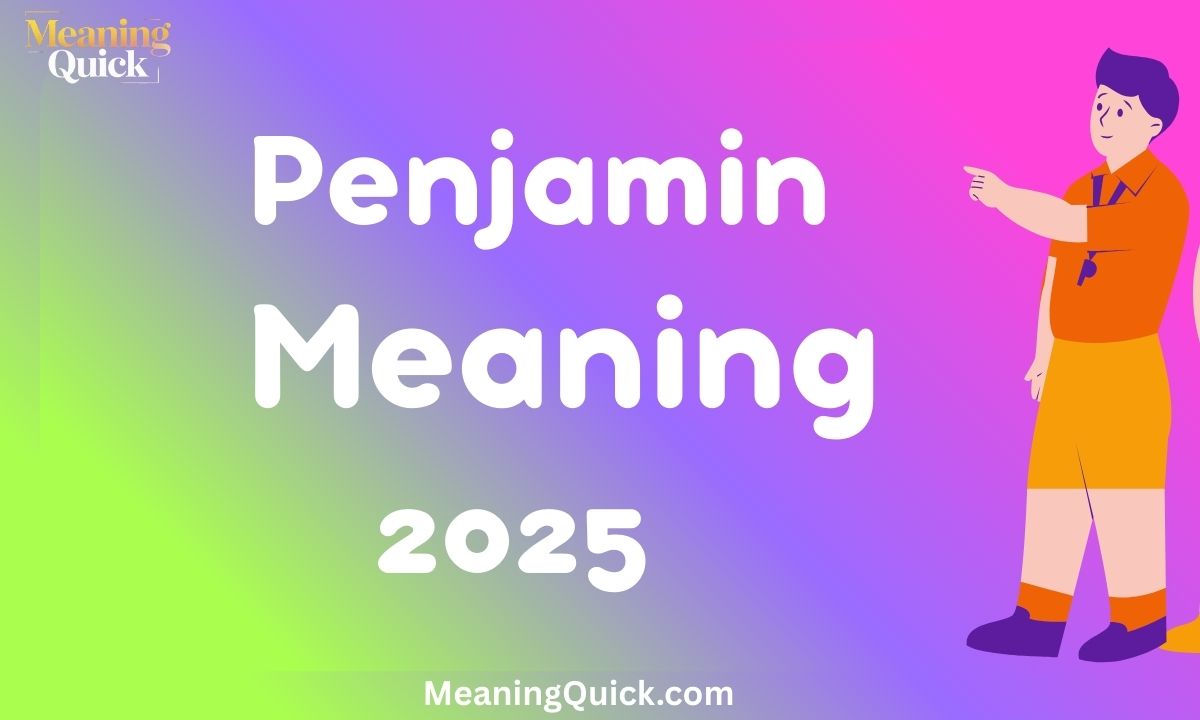 Penjamin Meaning