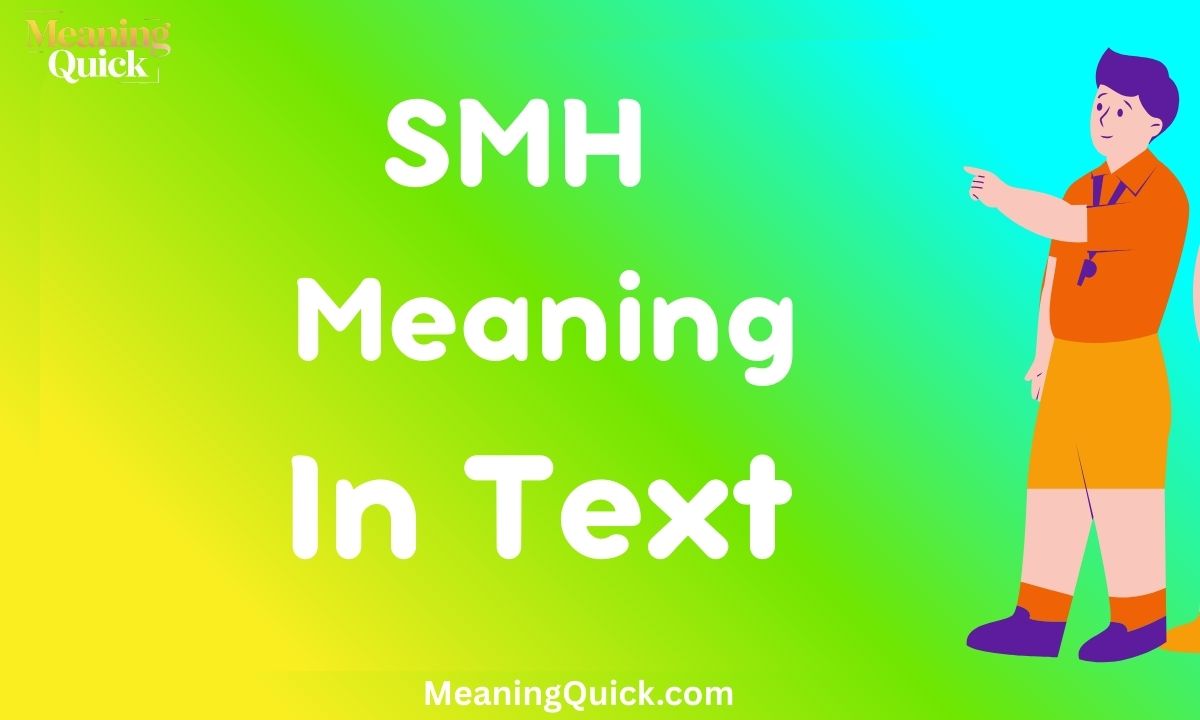 SMH Meaning In Text