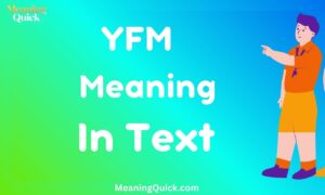 YFM Meaning In Text
